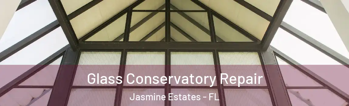  Glass Conservatory Repair Jasmine Estates - FL